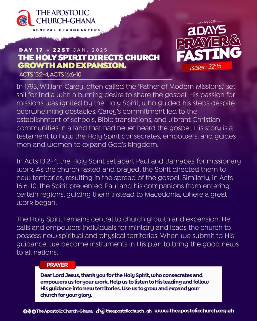 21 Days Fasting & Prayers