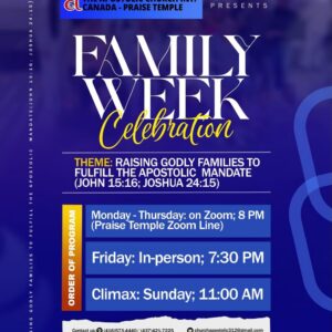 Family Week Celebration 2026
